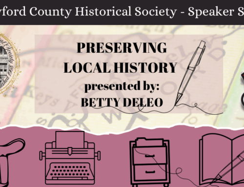 CCHS Preserves Local History